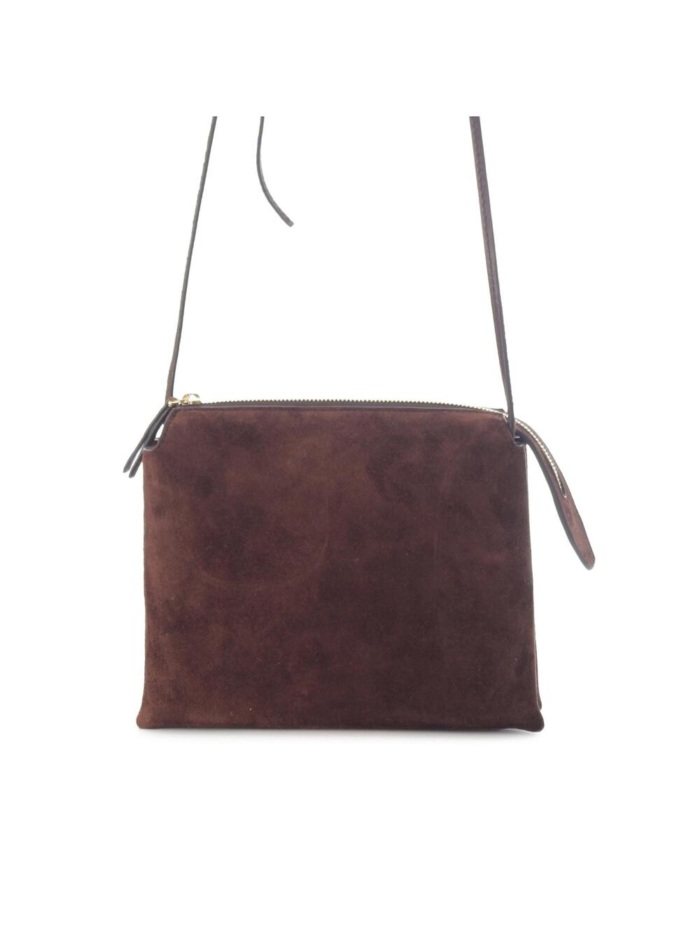 The Row Mini Suede Nu Twin Crossbody #372041T10B